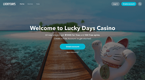 Lucky Days site